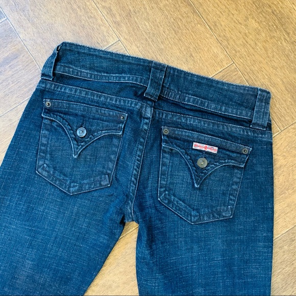 Hudson Bootcut Denim Flare Jeans 26 Dark Wash 2153 - Picture 9 of 9